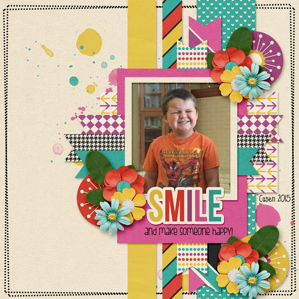 Smile and make someone happy