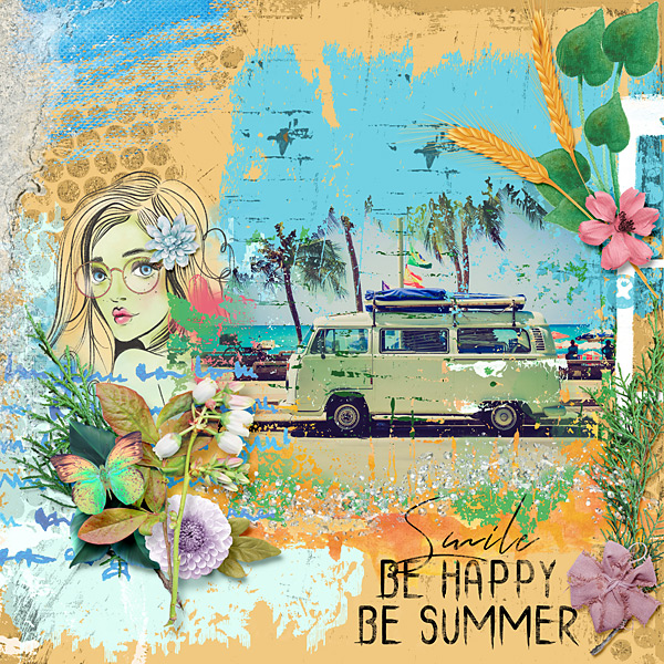 Smile, be happy, be summer