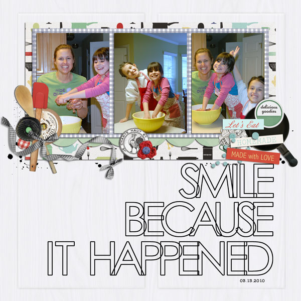 smile because it happened