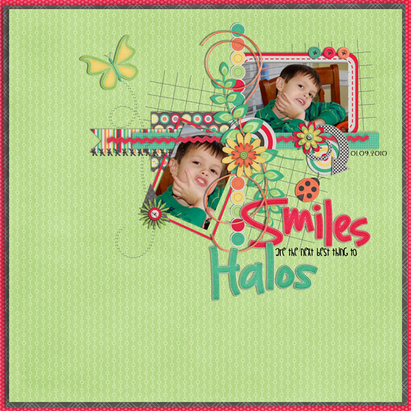 smiles and halos