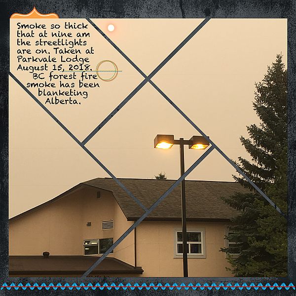 Smoke over Alberta