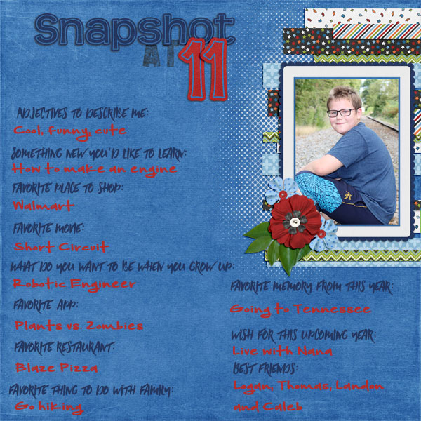 Snapshot at 11