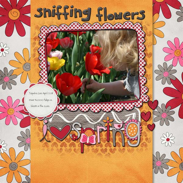 Sniffing Flowers