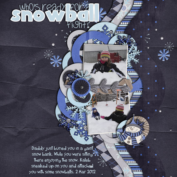 Snow ball fight