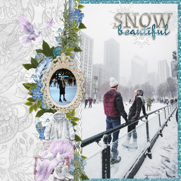 Snow beautiful