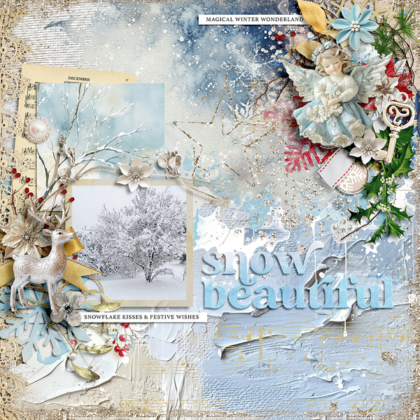 Snow beautiful