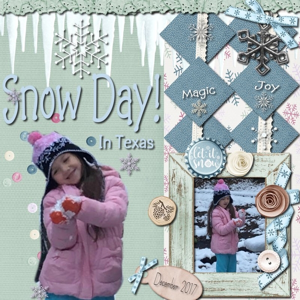 Snow Day in Texas