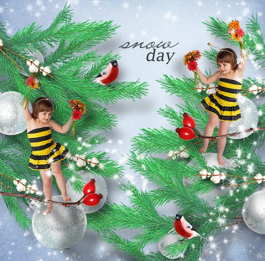 Snow day Kit by PrelestnayaP Design