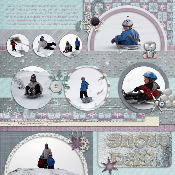 Snow Day -  Left