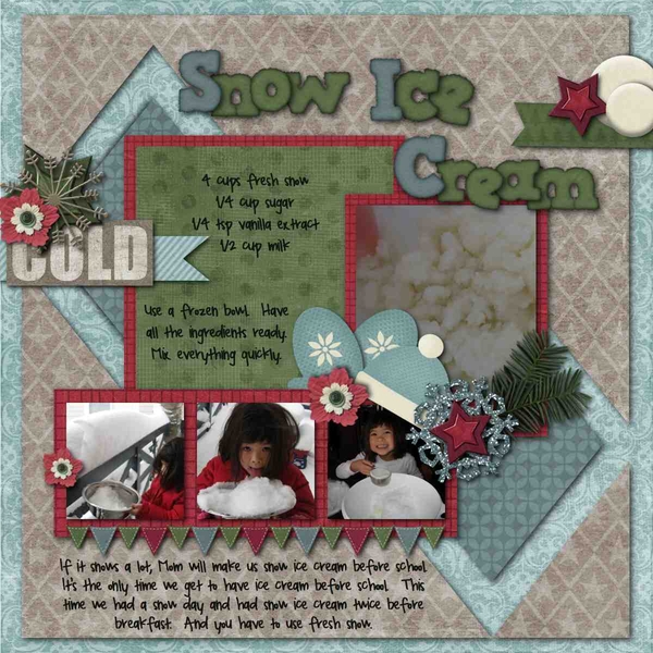 Snow Ice Cream