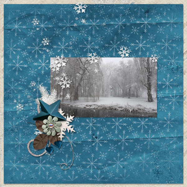 Snow is falling