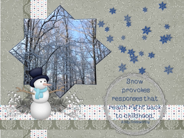 Snow - January 2018 Brush Challenge