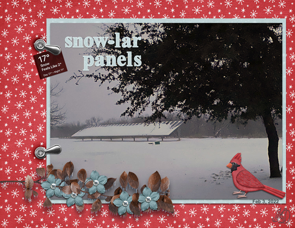 Snow-lar panels