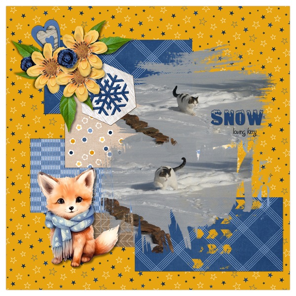 Snow Loving Kitty