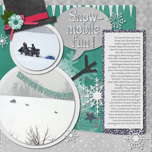 Snow-Mobile fun!