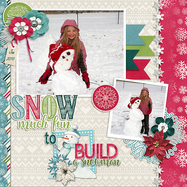 Snow Much Fun to Build a Snowman