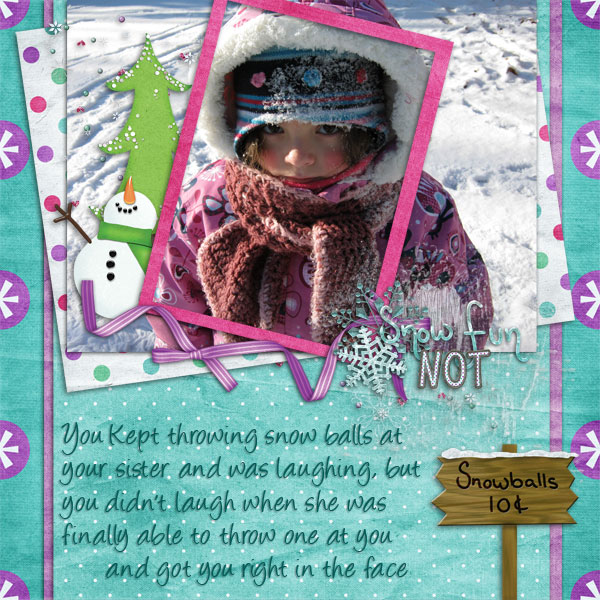Snow not fun