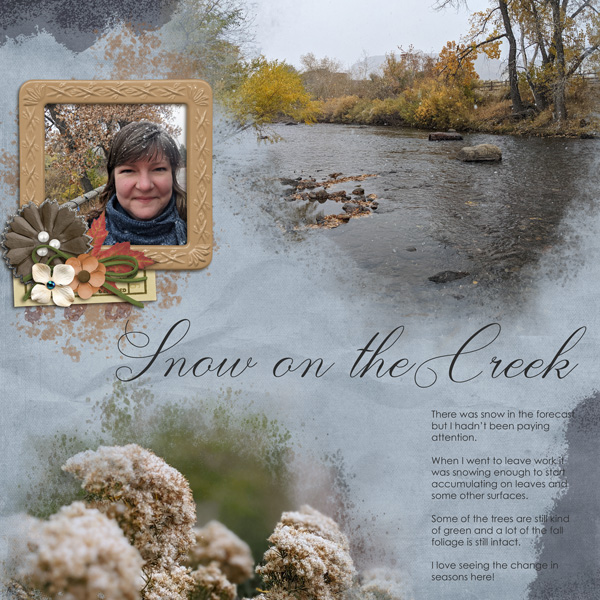 Snow on the Creek