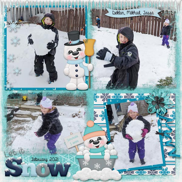 Snow...snow...snow
