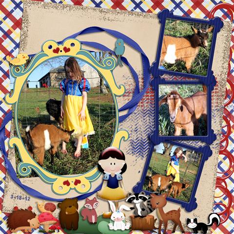 Snow White and the Goats