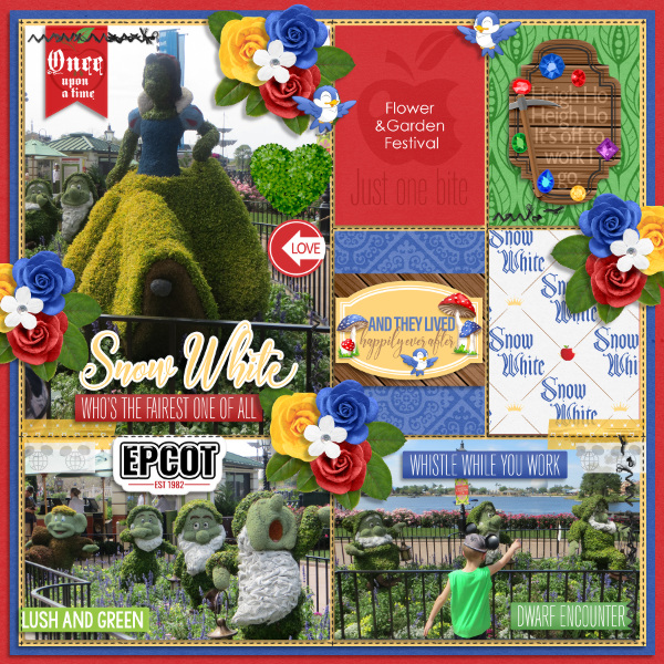 Snow White + the Seven Dwarfs -Epcot