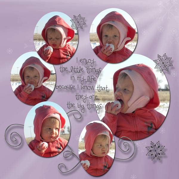 Snow Yum!