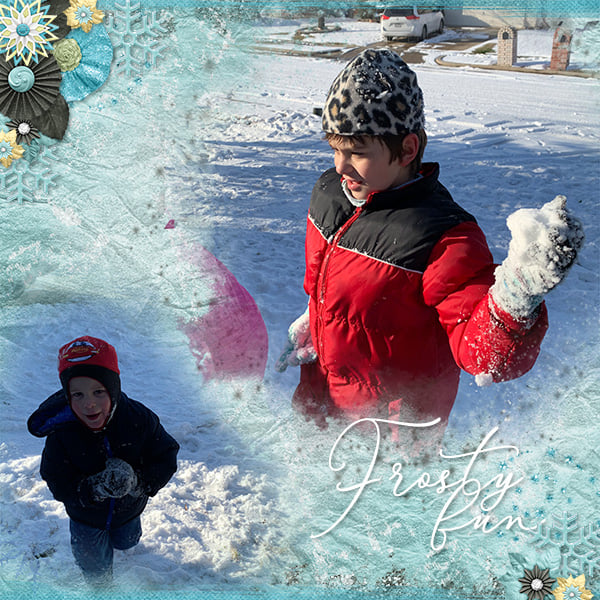 Snowball fight