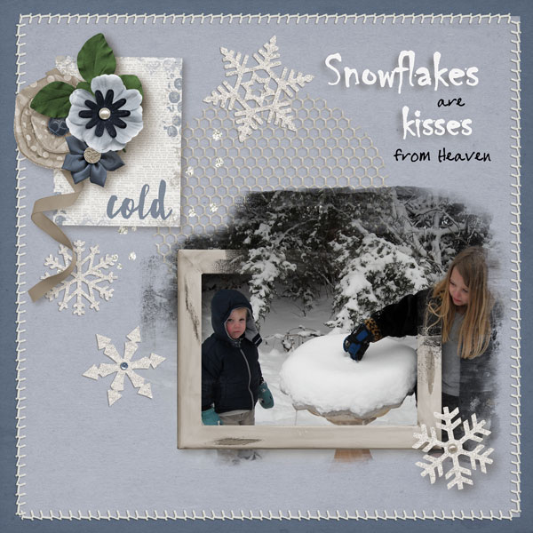Snowflakes are Kisses from Heaven