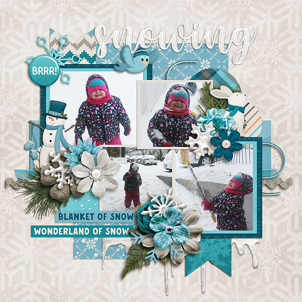 Snowing