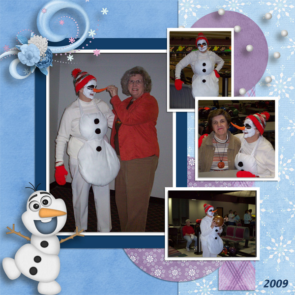 Snowman Bowling
