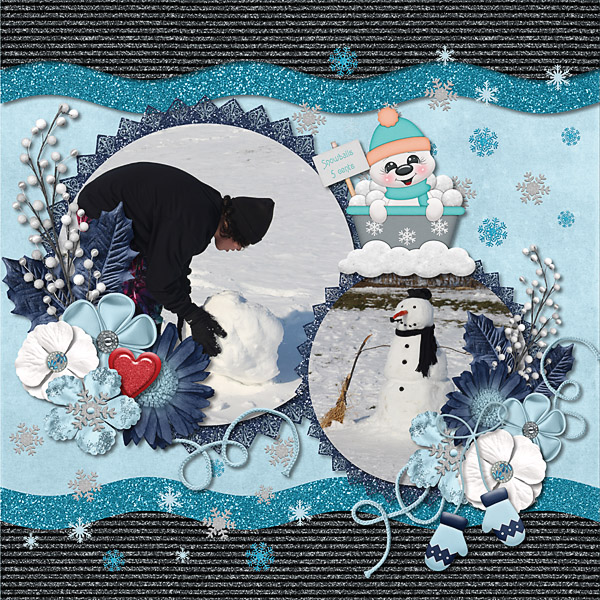 Snowman Kisses 02