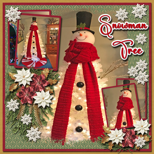Snowman Tree