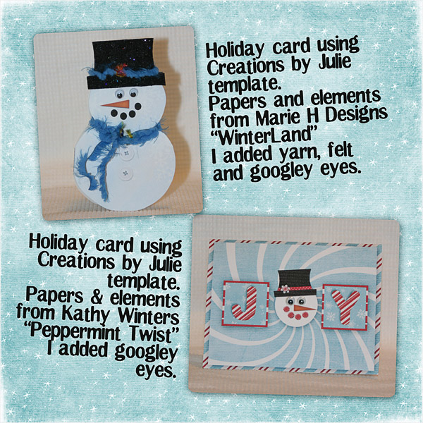 Snowmen Cards