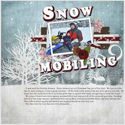 Snowmobiling