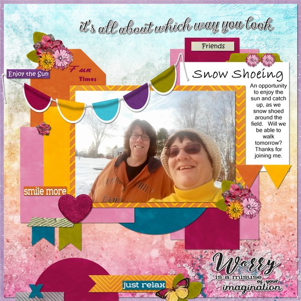 Snowshoeing Fun