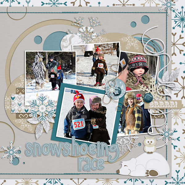 Snowshoeing