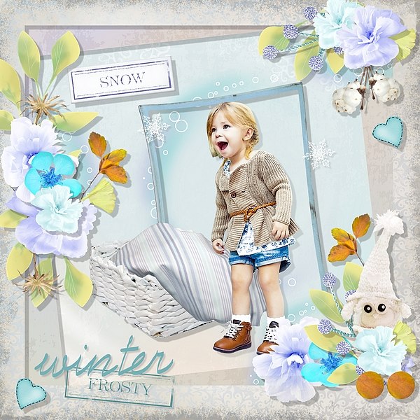 Snowy Featherbed