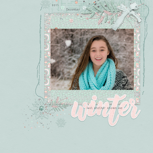 snowy winter day