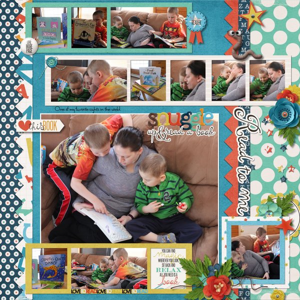 Snuggle up and read a book
