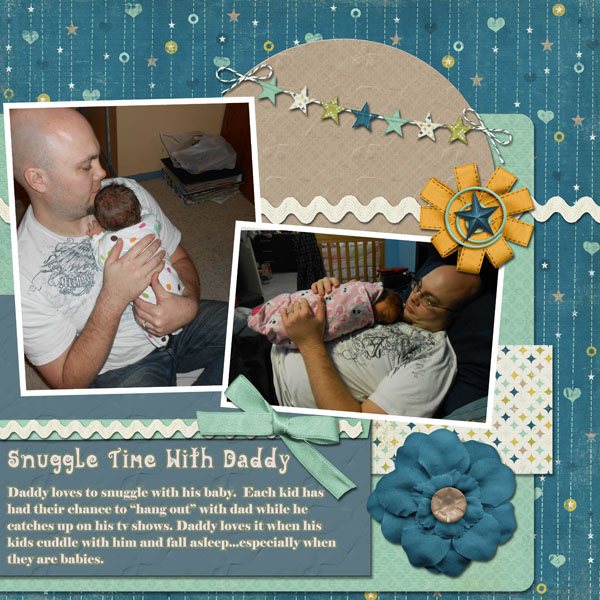Snuggle with Daddy