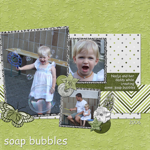 soap bubbles