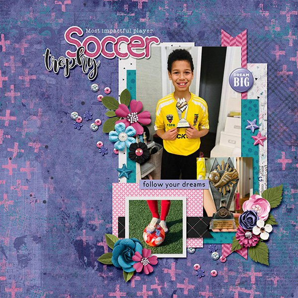 Soccer trophy