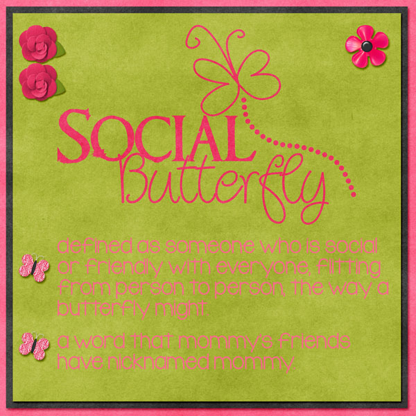 Social Butterfly Defined