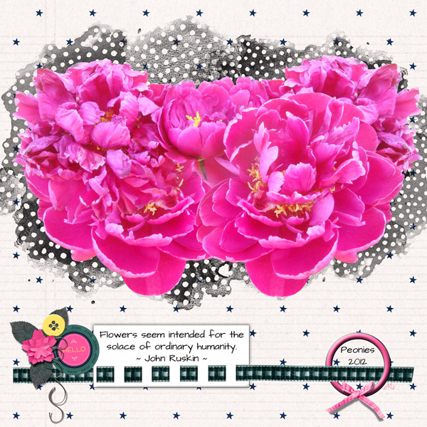 Solace (peonies)-June mini kit challenge