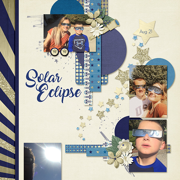 Solar Eclipse Left Page