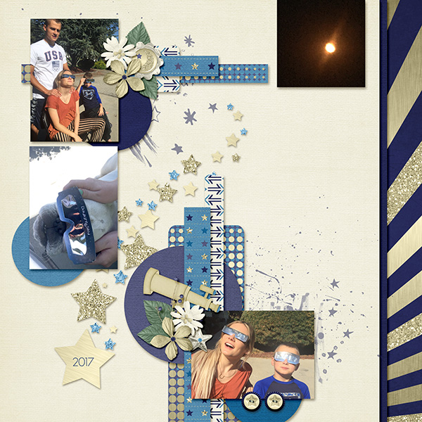 Solar Eclipse Right Page