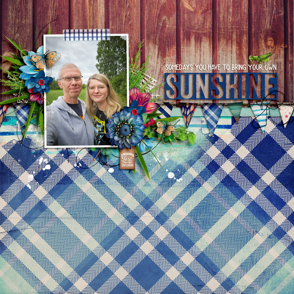 Somedays you have to bring your own sunshine
