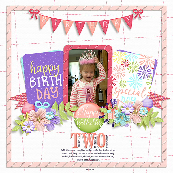 Someone is 2!