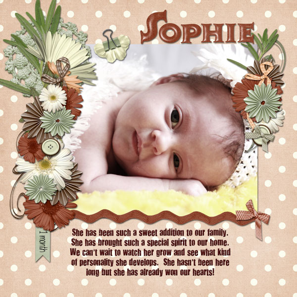 Sophie- 1Month