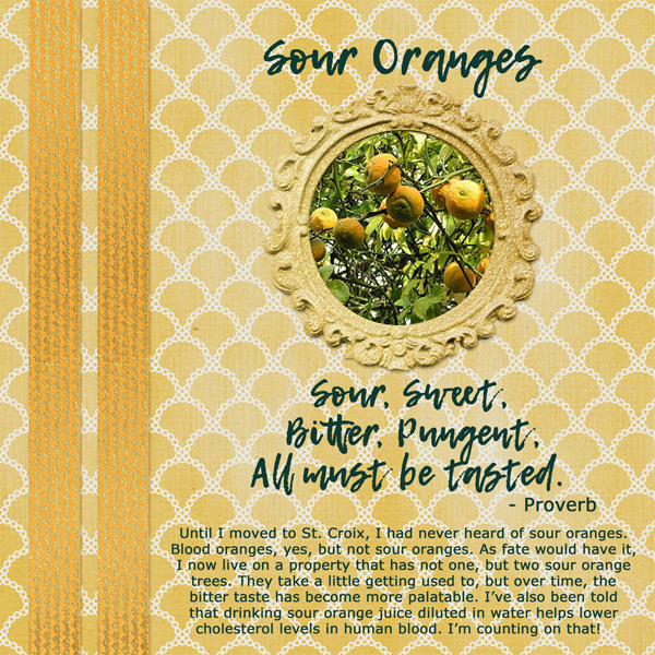 Sour Oranges